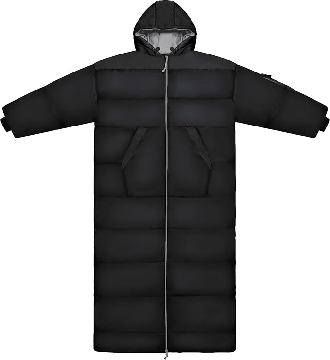 Flourish Wearable Sleeping Bag with Hoodie, Zippered Arm Holes