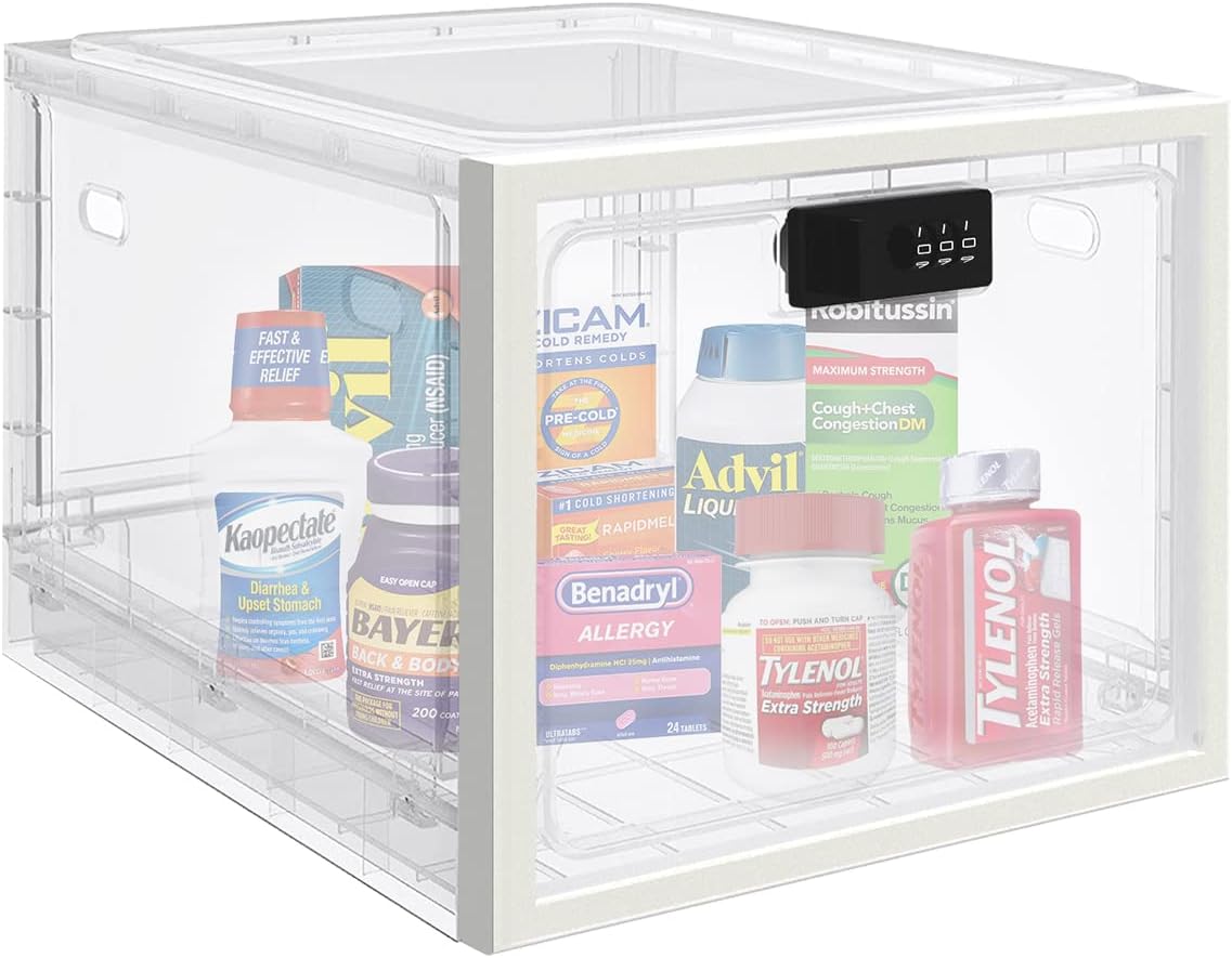 Medicine Lock Box_fridge box lock