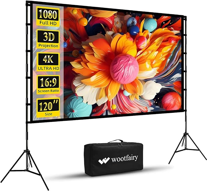 Top 3 Floor Rising Projector Screens