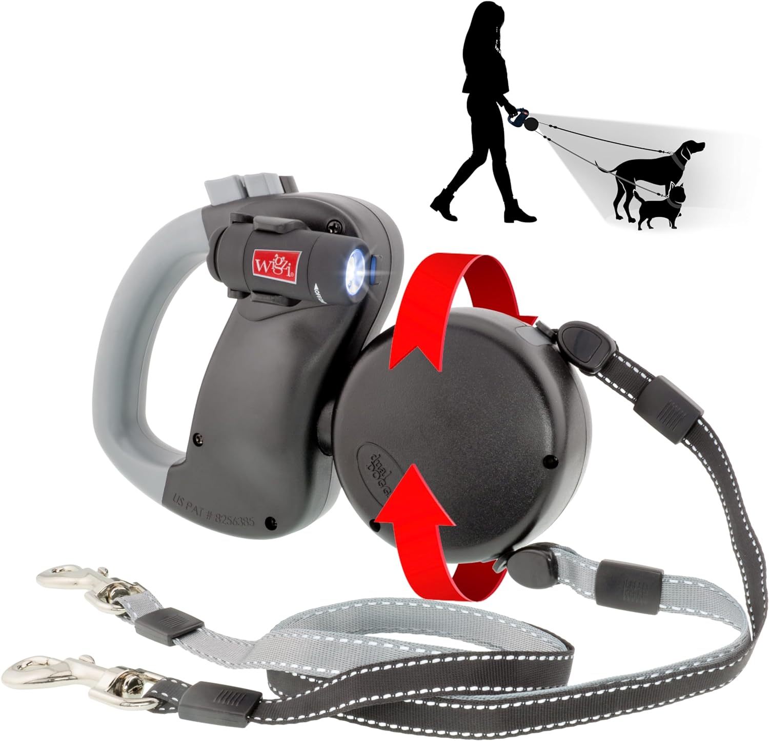 WIGZI Dual Doggie _ Dual dog leash