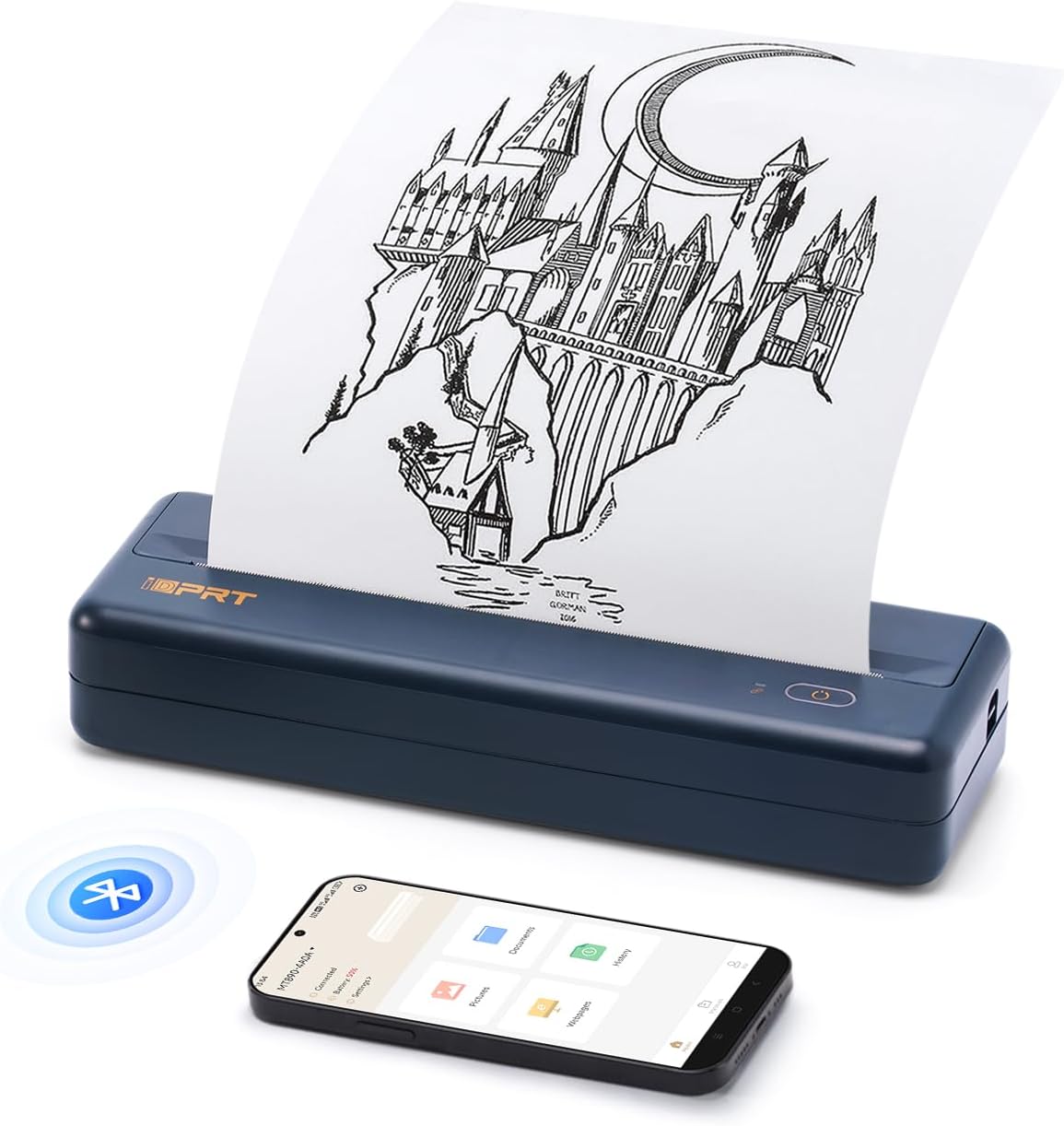 iDPRT MT890_wireless inkless printer