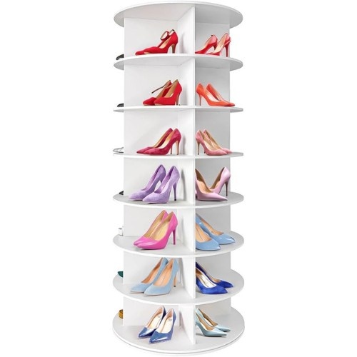 rotating shoe rack