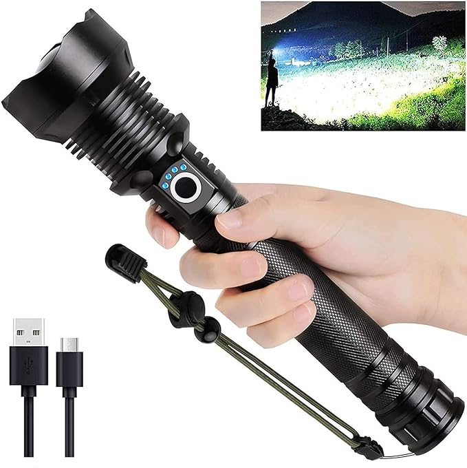 Rechargeable LED Flashlights High Lumens - Best led flashlight rechargeable