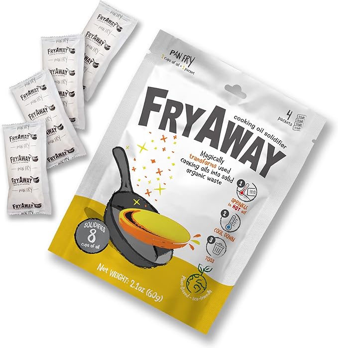 Fry Away - Cooking Oil Solidifier