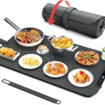 iTRUSOU Silicone Electric Warming Tray with 7 Temp-Settings for FAQs